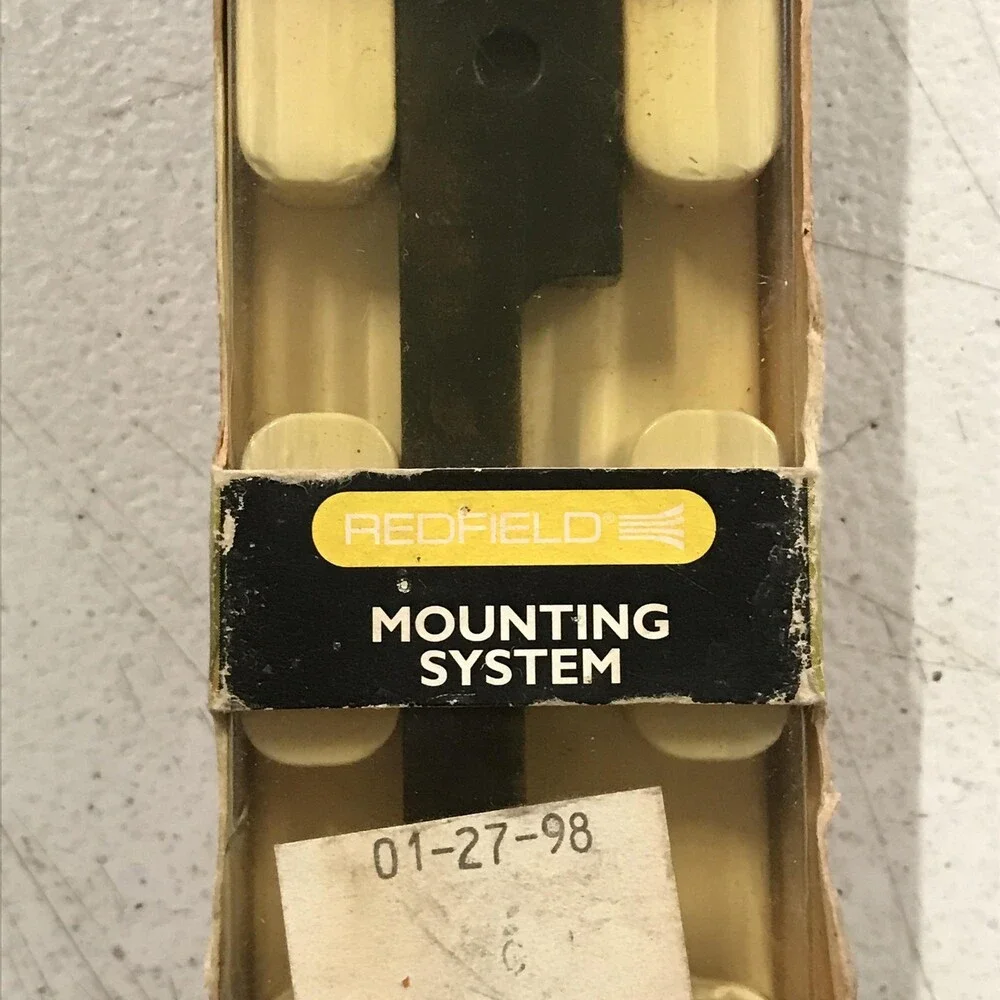 Vintage Redfield JR 110 RH/SA Scope Mount Base Savage 110 Short Action Black